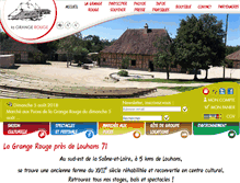 Tablet Screenshot of lagrangerouge.org